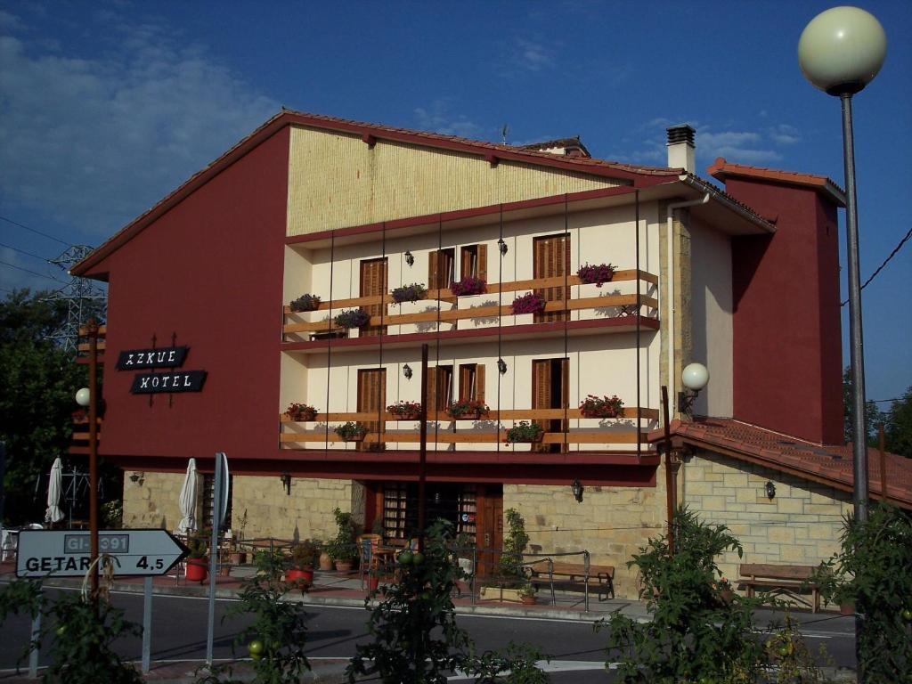 Hotel Azkue Getaria Exteriör bild